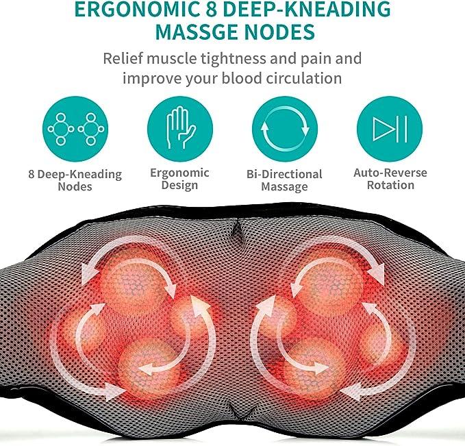 Neck Shoulder Back Massager with Heat